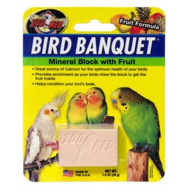 Zoo Med Fruit Bird Banquet Block Small