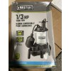 Master Plumber /Pentair 1/3 HP 3600 Gph Submersible Sump Pump 176958 New