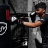 RingMaster Sports Kids Boxing Gloves Carbon Leather Training Sparring Punch