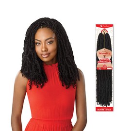 MULTI PACK DEALS! Outre Crochet Braids X-Pression Twisted Up Original Bomb Twist 18" (1-PACK, 950)