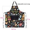 FUSTMW Garden Apron With Pockets Garden Lovers Gifts Gardening Apron