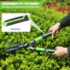 DRM-GDNER Professional Heavy Duty Hedge Shears 23" - Serrated Blade