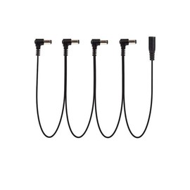 LALOCAPEYO9V DC Daisy Chain 3 4 5 -Plug Power Cable Splits Your 1-Way Power Supply into 3 4 5 Ways. Definitely a Must-Have for Your Pedal Board (1 to 4 Way)