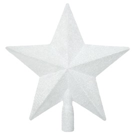 SULOLI Christmas Tree Star White,White Christmas Tree Topper White Star Christmas Decorations Star for Christmas Tree Xmas Tree Star Topper
