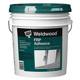 DAP 60481 FRP Latex Based Panel Adhesive, 4-Gallon, White