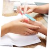 Healvian 2pcs Nail Files Portable Manicure Tools for Smoothing Polishing