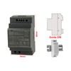 Mean Well Din-Rail power supply 60W 24V 2,5A ; MeanWell