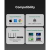 Plugable 5Gbps USB-C Ethernet Adapter | 5000Mbps Wired Network for