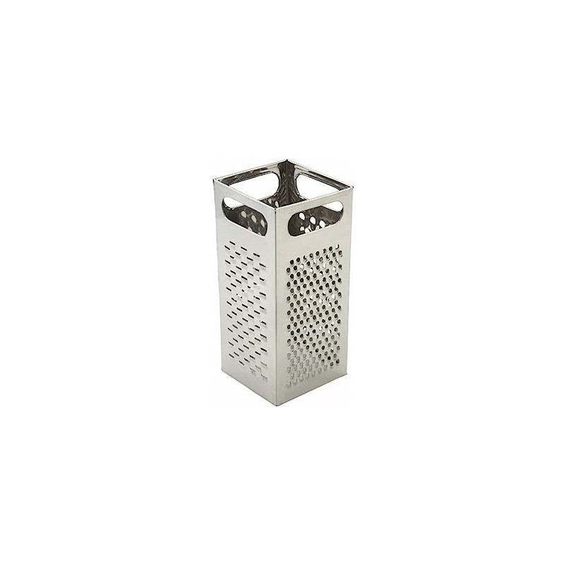 Winco Box Grater, 9-Inch by 4-Inch,Stainless Steel,Medium