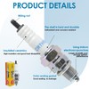 Pack of 4 Spark Plug CR7HSA for Scooters, Mopeds and