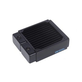 Alphacool NexXxos XT45 Full Copper 120mm Radiator V.2, 120mm x 1, Single Fan