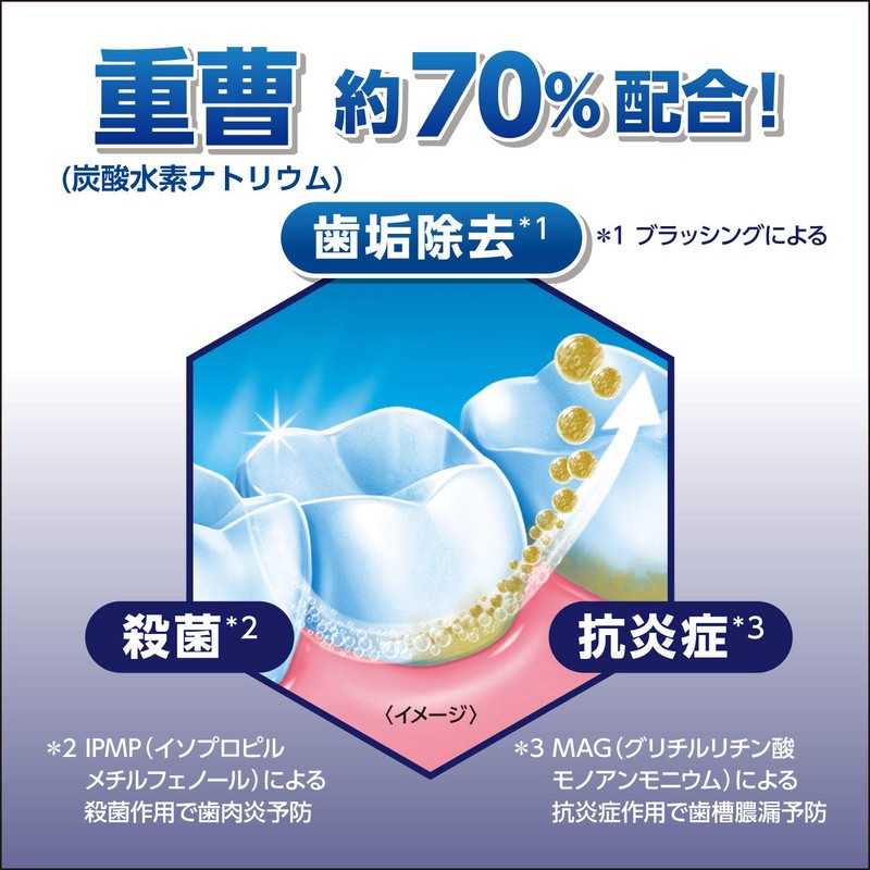 Kamtec Complete Care EX Toothpaste, Periodontal Disease (Gingivitis and Pyorrhea),
