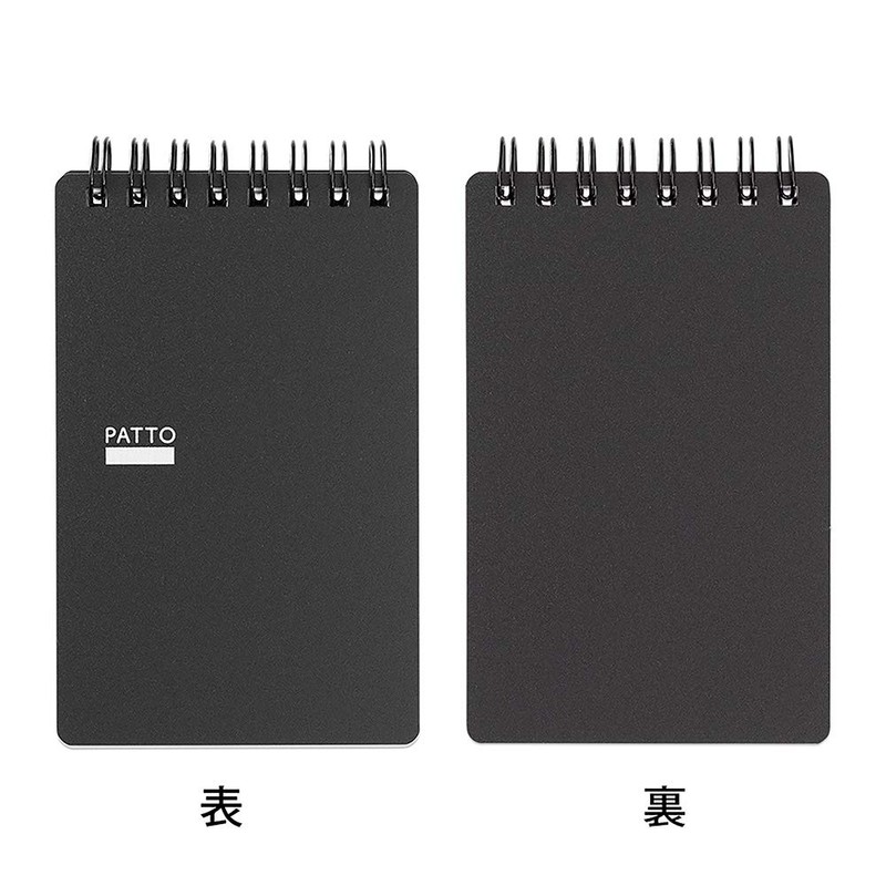 Midori 11555006 Ring Memo, Putto, Black