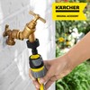 Kärcher 2.645-195.0 Premium Universal Hose Connector, Black/Grey/Yellow, 140.0 mm*51.0 mm*82.0