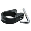 ONIPAX Bicycle Seat Clamp Protector Aluminum Alloy 31.8mm/34.9mm Black (Anti-Theft