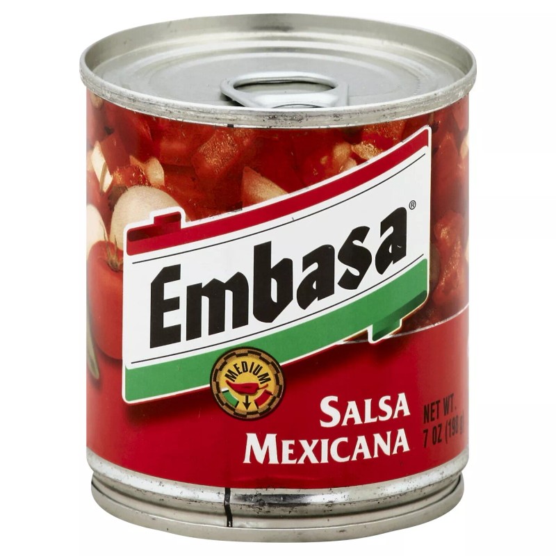 Embasa Salsa Mexicana Medium 7 oz (Pack Of 12)