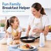 2 Pack Pancake Batter Dispenser Bottle with Whisk Ball, 1000ml