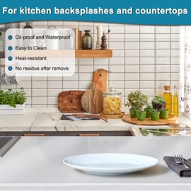 Shackcom Clear Contact Paper Roll Self-Adhesive Kitchen Backsplash Wall Protector 23.6in X 32.8ft - Used as a Book Cover, Shelf Drawer Liner, Whiteboard, Wallpaper, Cat Dog Scratch Protector