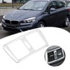 KIMISS Rear Air Conditioner Frame Trim ABS Chrome for 218i