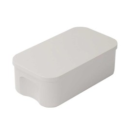 Pearl Metal LD-479 Liberty Corporation Soft Storage Box with Lid, Small, Warm Gray