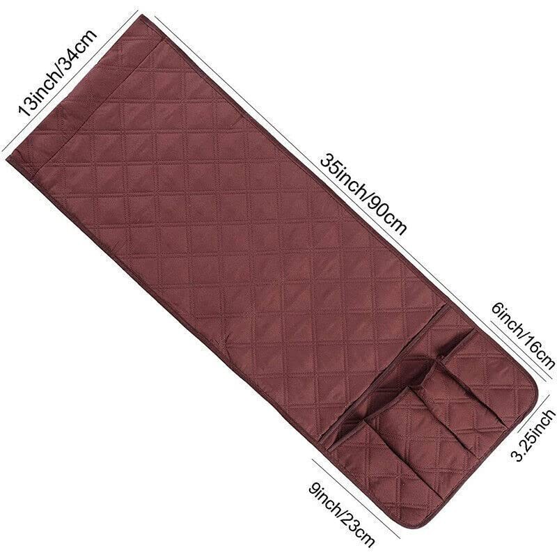 5 Pockets Couch Organizer Remote Storage Holder Sofa Chair Arm