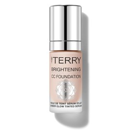By Terry Brightening CC Foundation, Hydrating Serum Foundation, Ultra-Sheer Finish, Vegan & Cruelty-Free, 1C, Fair Cool