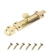 TERF® Heavy Duty Brass Door Bolt 100mm [4''] Surface Mounted