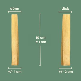 Experience the cleaning and healing of sacred wood with our 400 g Palo Santo incense woods - carefully selected, sustainably collected and cut by hand from Peru