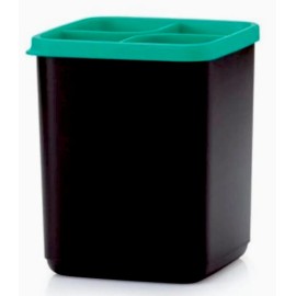 Tupperware Chef Series Pro Utensils Holder Keeper Kp Tools Black & Teal!! New