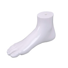 Dila GmbH Decorative Foot White Length: Approx. 21 cm, Decoration Shop Equipment Mannequin