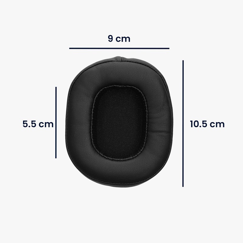 kwmobile 2 x Ear Pads Compatible with Razer BlackShark V2