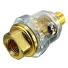 1/4 NPT-Threaded Male & Female Mini in-Line Automatic Oiler Lubricator