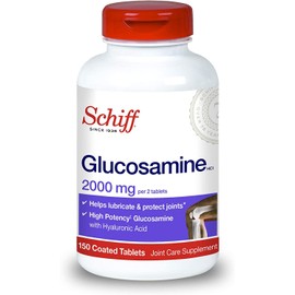 Schiff Glucosamine 2000mg with Hyaluronic Acid (Pack of 6)