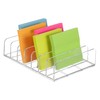 BIUDECO Acrylic Eyeshadow Palette Organizer Divided Makeup Storage Stand with
