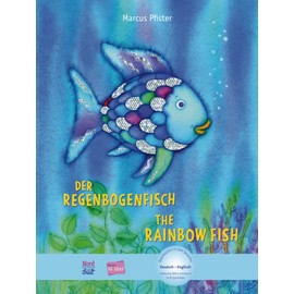 Der Regenbogenfisch (Deutsch-Englisch): Zweisprachiges Kinderbuch mit MP3-Hörbuch zum Herunterladen