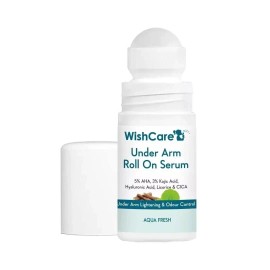 On WishCare Underarm Lightening & Odour Control Roll On Serum Aqua Fragrance-50 ml