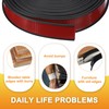 MECCANIXITY TPE U-Shape Edge Banding Self Adhesive Flexible Veneer Edging