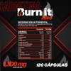 Burn it Zero L Carnitina 1300mg 4en1 120 Caps Carnitina,