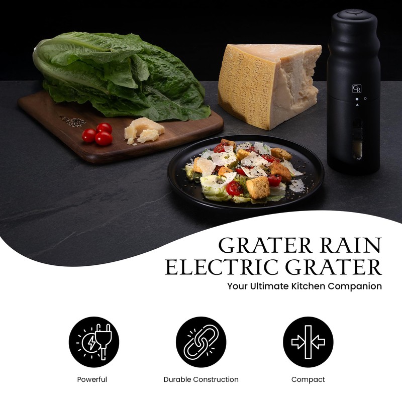 Grater Rain Cheese Grater Lower Housing, Heavy Duty Electrical Cheese