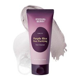 EQQUALBERRY Mascarilla Facial de Arcilla Pore Reset - Coreana con Niacinamida y Madecassoside, Puntos Negros y Limpieza Profunda, 130 ml