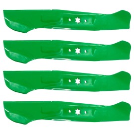 Caltric 23 1/4 inch x 6 Point Star 46" Deck High Lift Blade For MTD Cub Cadet Troy Bilt