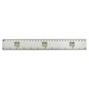 'Turning 2025 into Legacy' 30cm (12 Inch) White Plastic Ruler