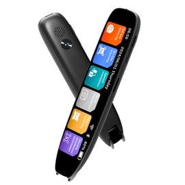 Translator Translator Pen Dictionary Pen Type Scanner Reading Pen for Dyslexia 142 Languages Instant Two-Way Voice Translation Pen, OCR Scan Pen, Text Voice Conversion, Recording Translation