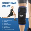Hilph XL Large Cooling Sleeve Knee, Fully Wrapped Knee Cooling