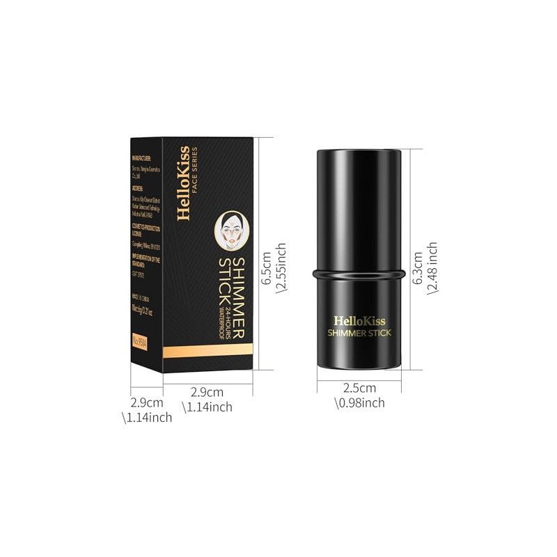 Blush Highlight Pencil Lighten Shadow 3D Face Stick (9# Shadows,