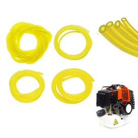 Fuel Hose, Petrol Hose, 4 Pieces 1M Transparent Fuel Hose, 2 x 3.5 mm, 2.5 x 5 mm, 3 x 5 mm, 3 x 6 mm, Oil Hose, Diesel Hose, for Lawnmower Brush Cutter Mower Strimmer