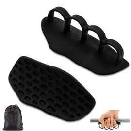 Weight Lifting Grips- Anti Slip New Rubber Gym Grips Gloves for Gym Training and Exercise, Weight Lifting, Dumbbell, Deadlift, Bar Pad Pull Up Grippers Portable & Breathable