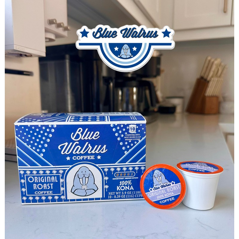 100% Kona Coffee Single Serve Pods - Medium Roast -