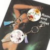50PCS Metal Lobster Claw Clasp with Key Rings, 25PCS Keychains
