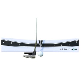 Putting Plane Rail – Portable Golf Putting Stroke Trainer for Indoor & Outdoor Use – Golf Training Aid for Putting - Improve Accuracy, Distance Control & Consistency
